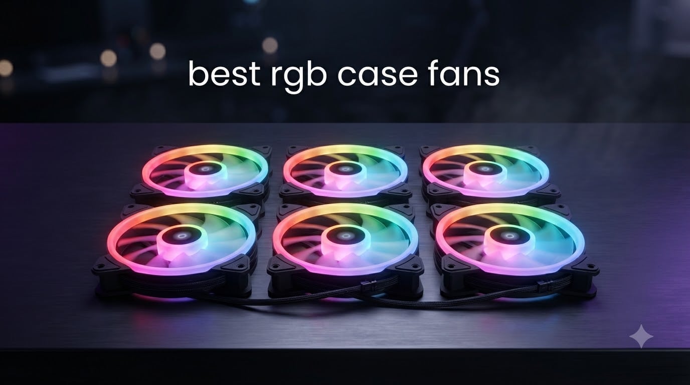 best rgb case fans