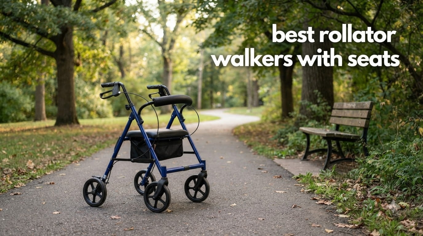 best rollator walkers with seats