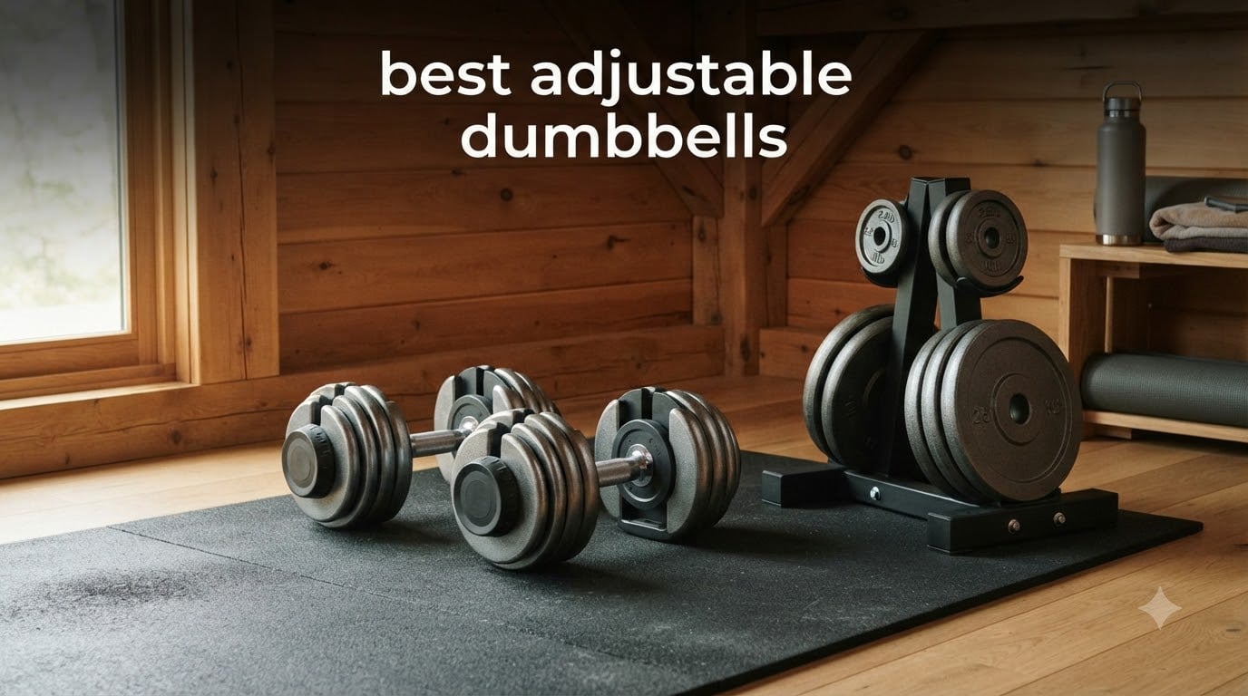 best adjustable dumbbells