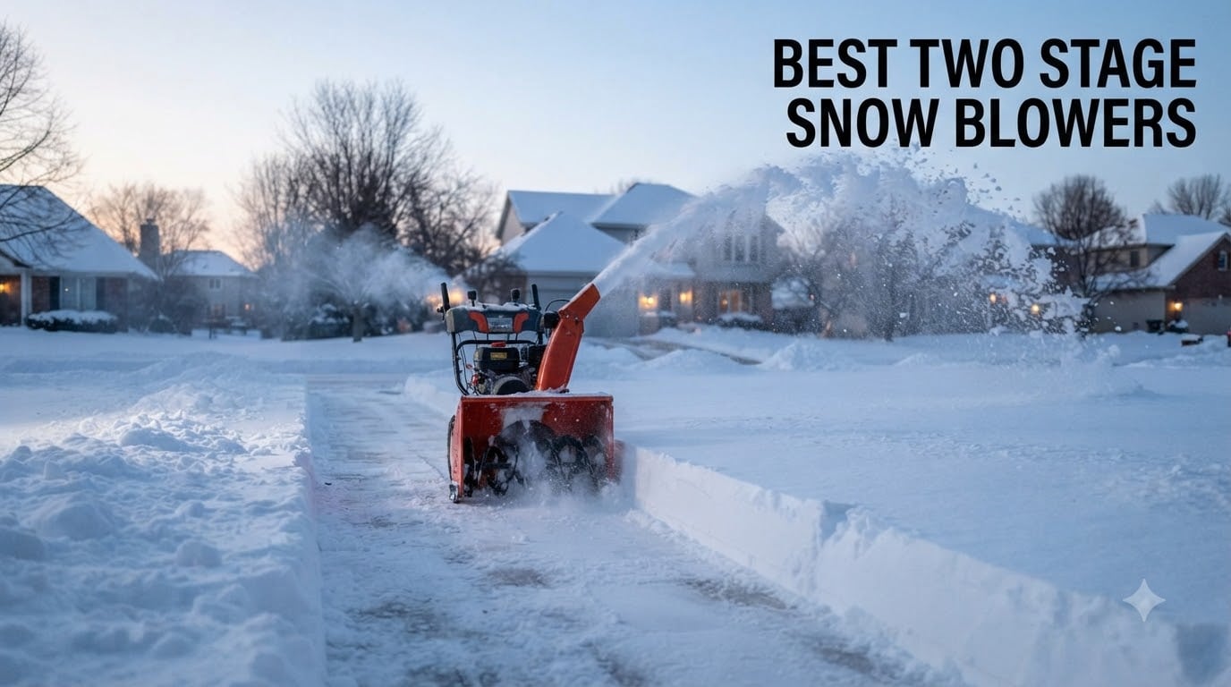 best two stage snow blowers