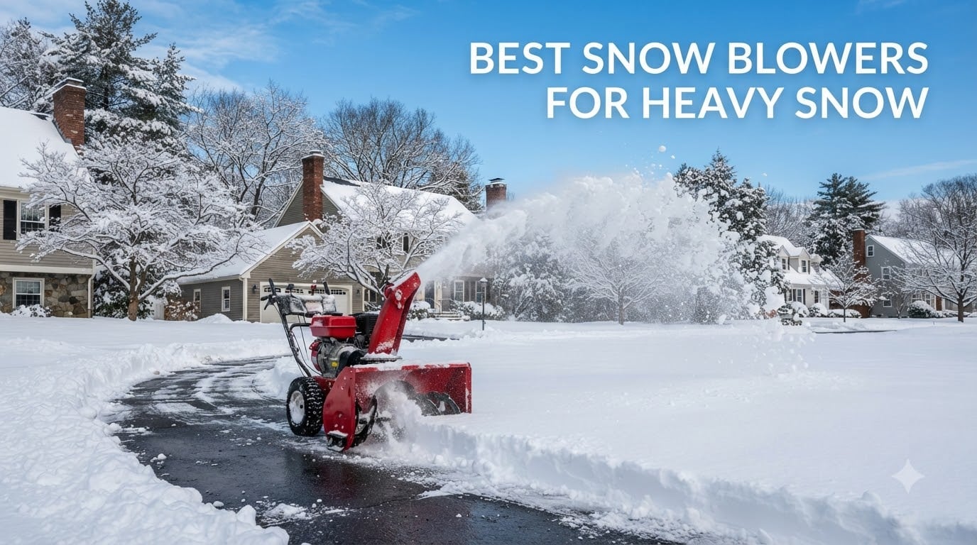 best snow blowers for heavy snow