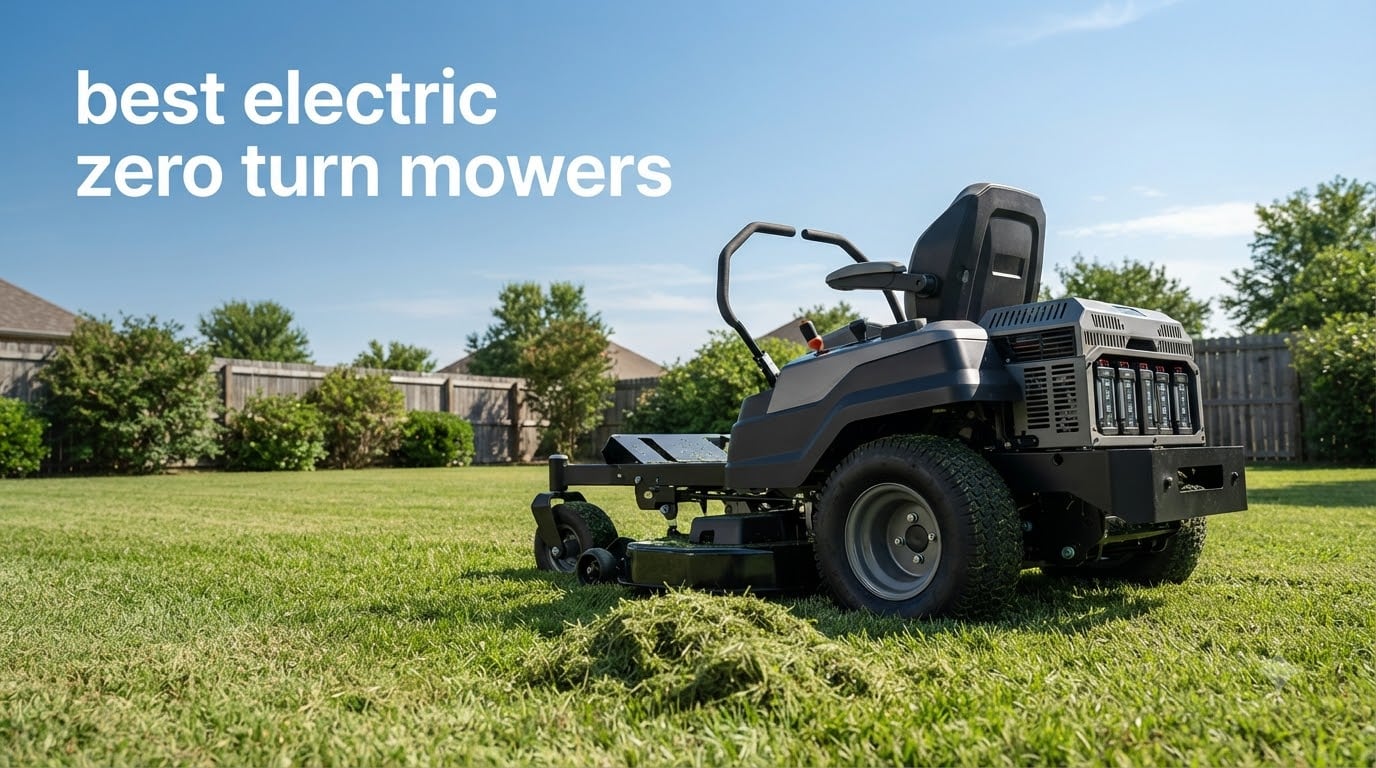 best electric zero turn mowers