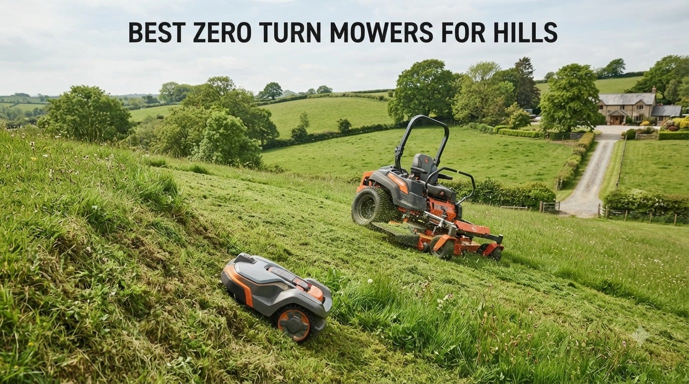 best zero turn mowers for hills