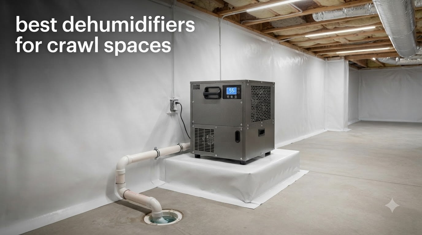 best dehumidifiers for crawl spaces