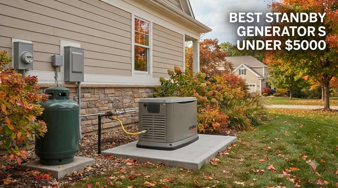 best standby generators under $5000