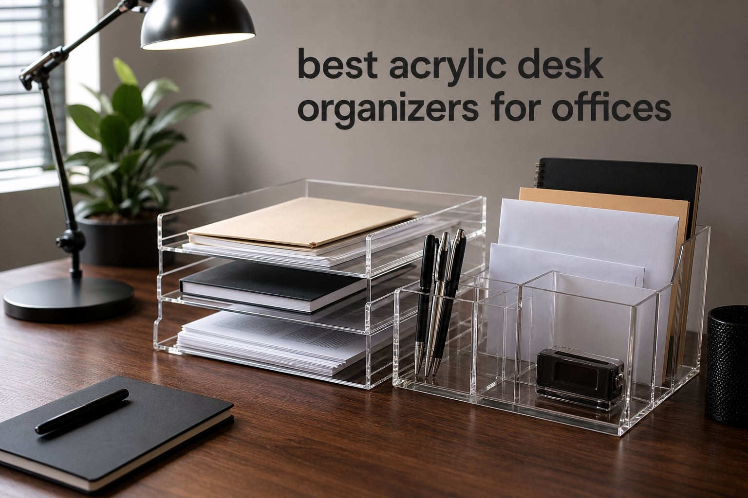 best acrylic desk organizers for offices
