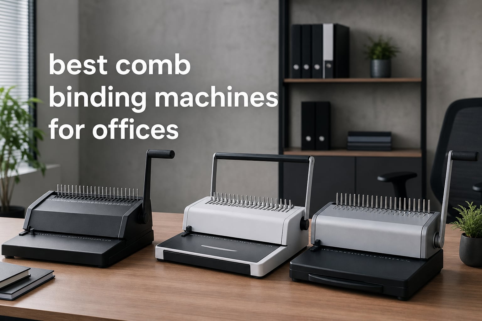 best comb binding machines for offices