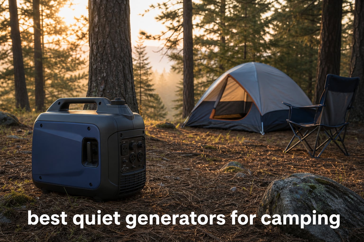 best quiet generators for camping