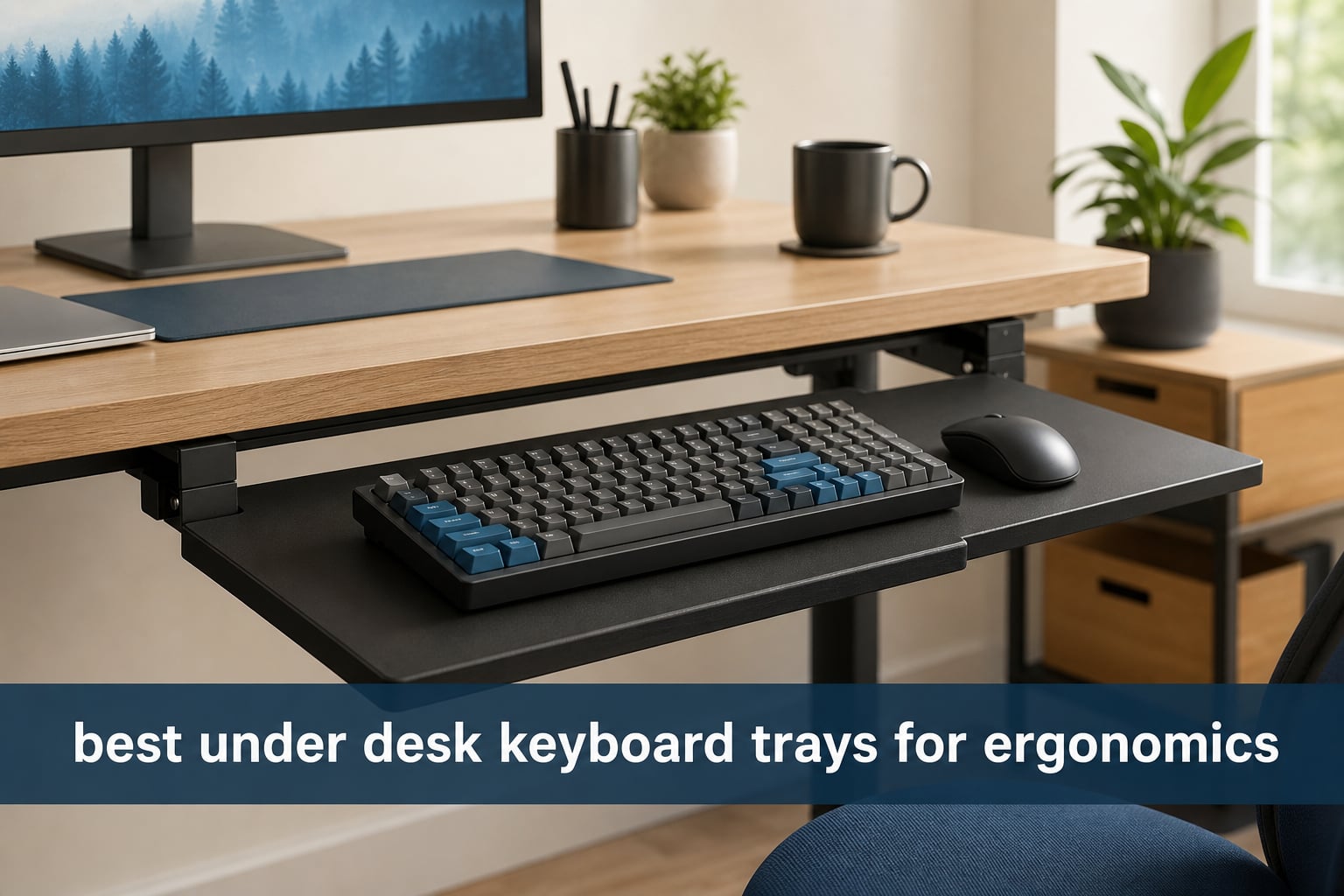 best under desk keyboard trays for ergonomics
