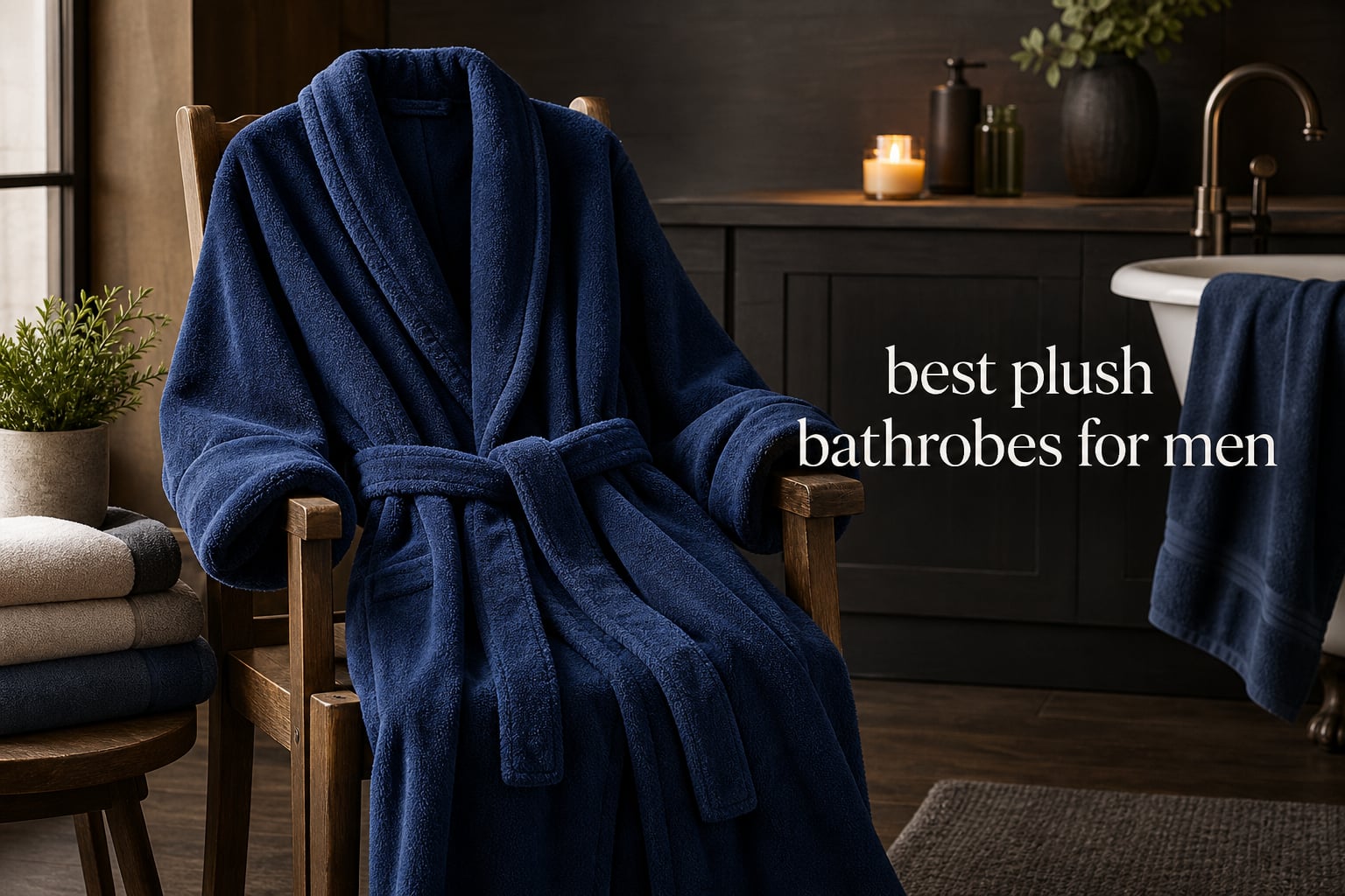 best plush bathrobes for men