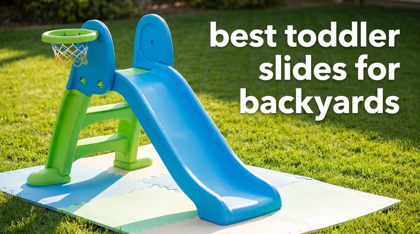 best toddler slides for backyards