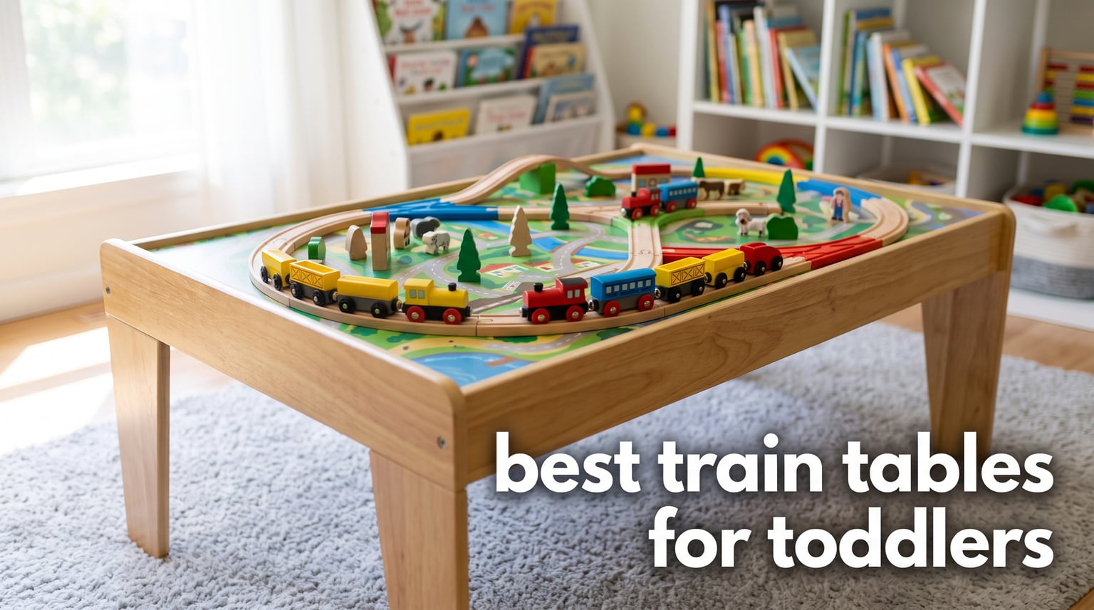 best train tables for toddlers