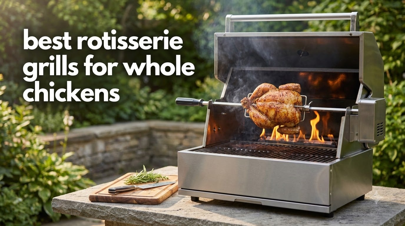 best rotisserie grills for whole chickens