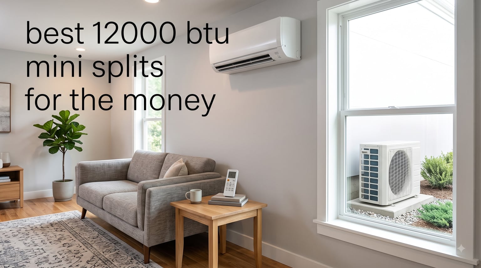 best 12000 btu mini splits for the money