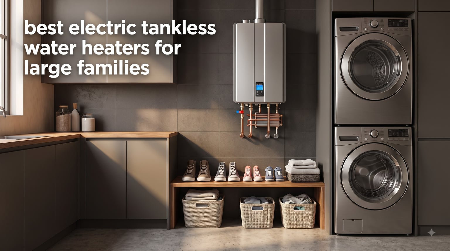 best electric tankless water heaters for large families