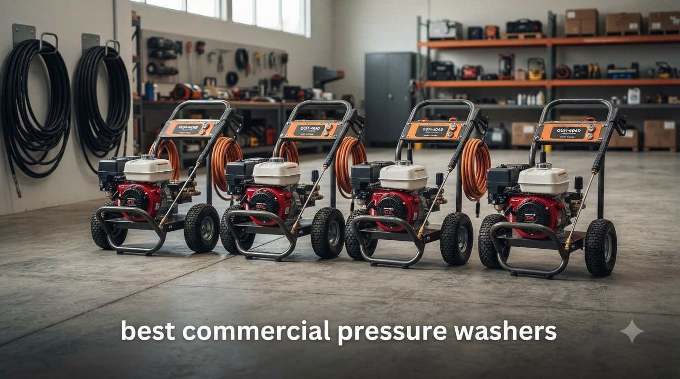 best commercial pressure washers