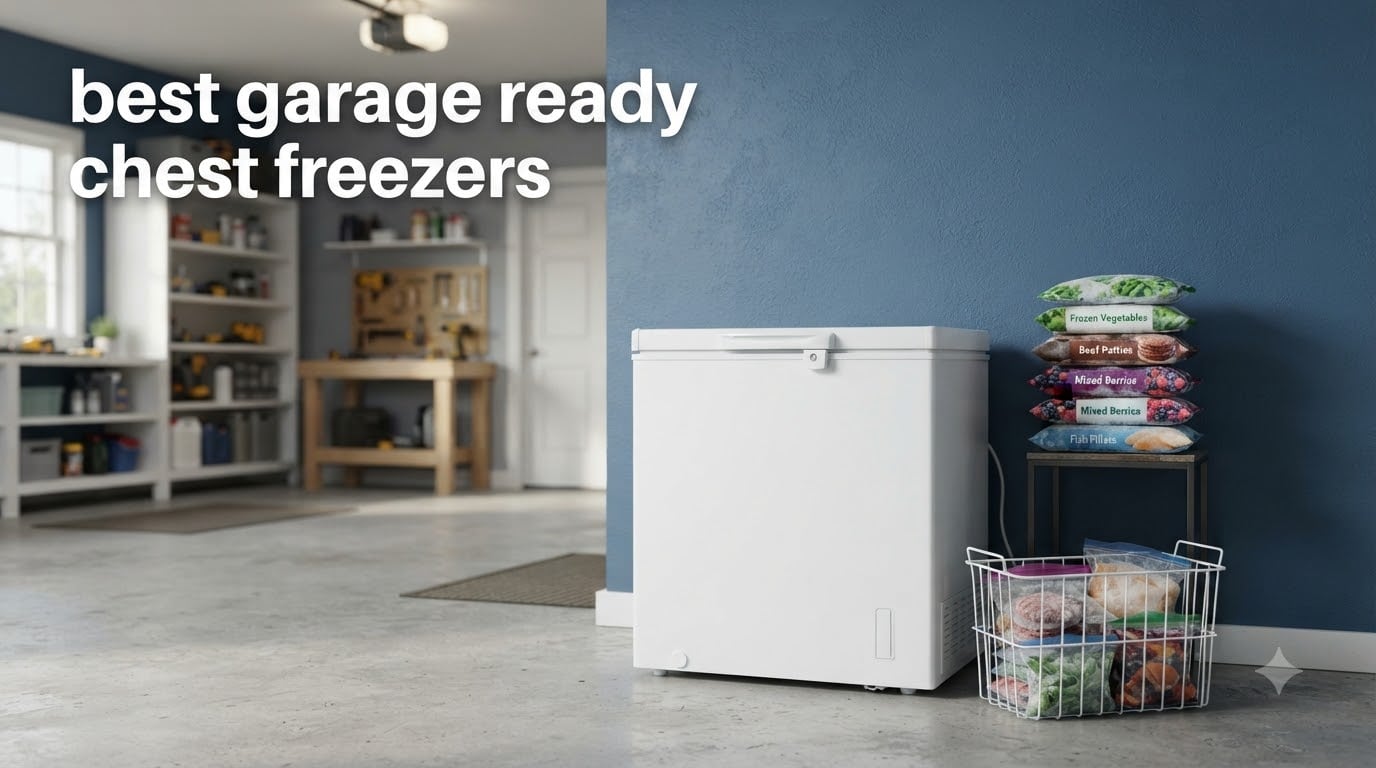 best garage ready chest freezers