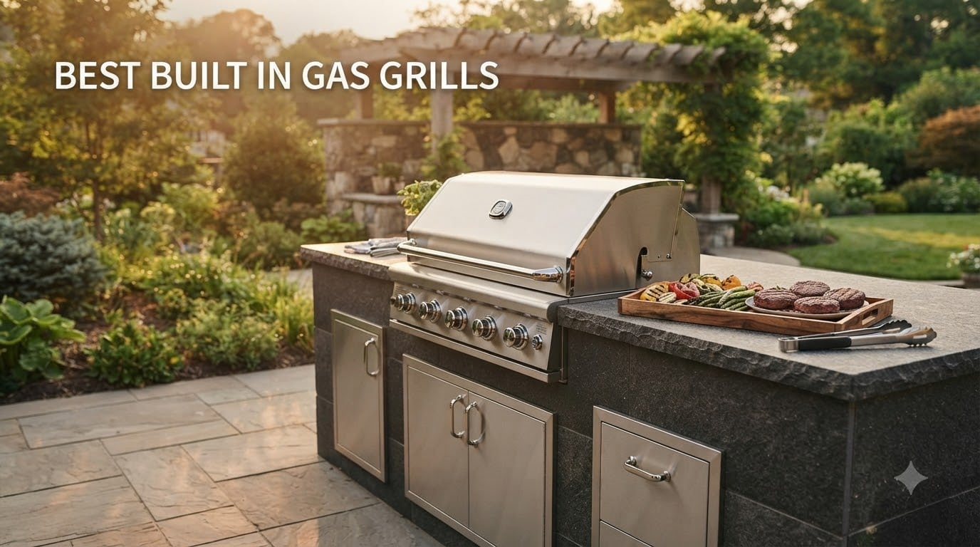 best built in gas grills