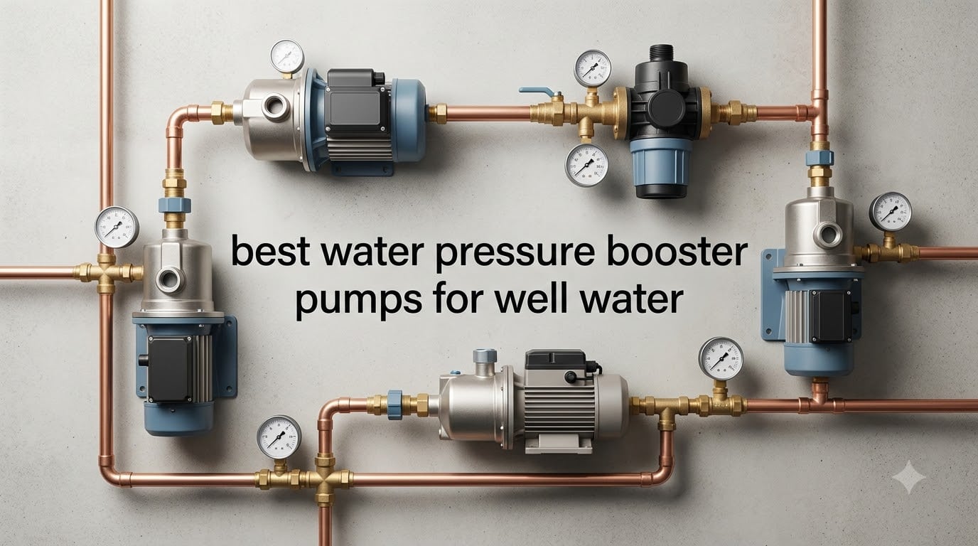 best water pressure booster pumps for well water