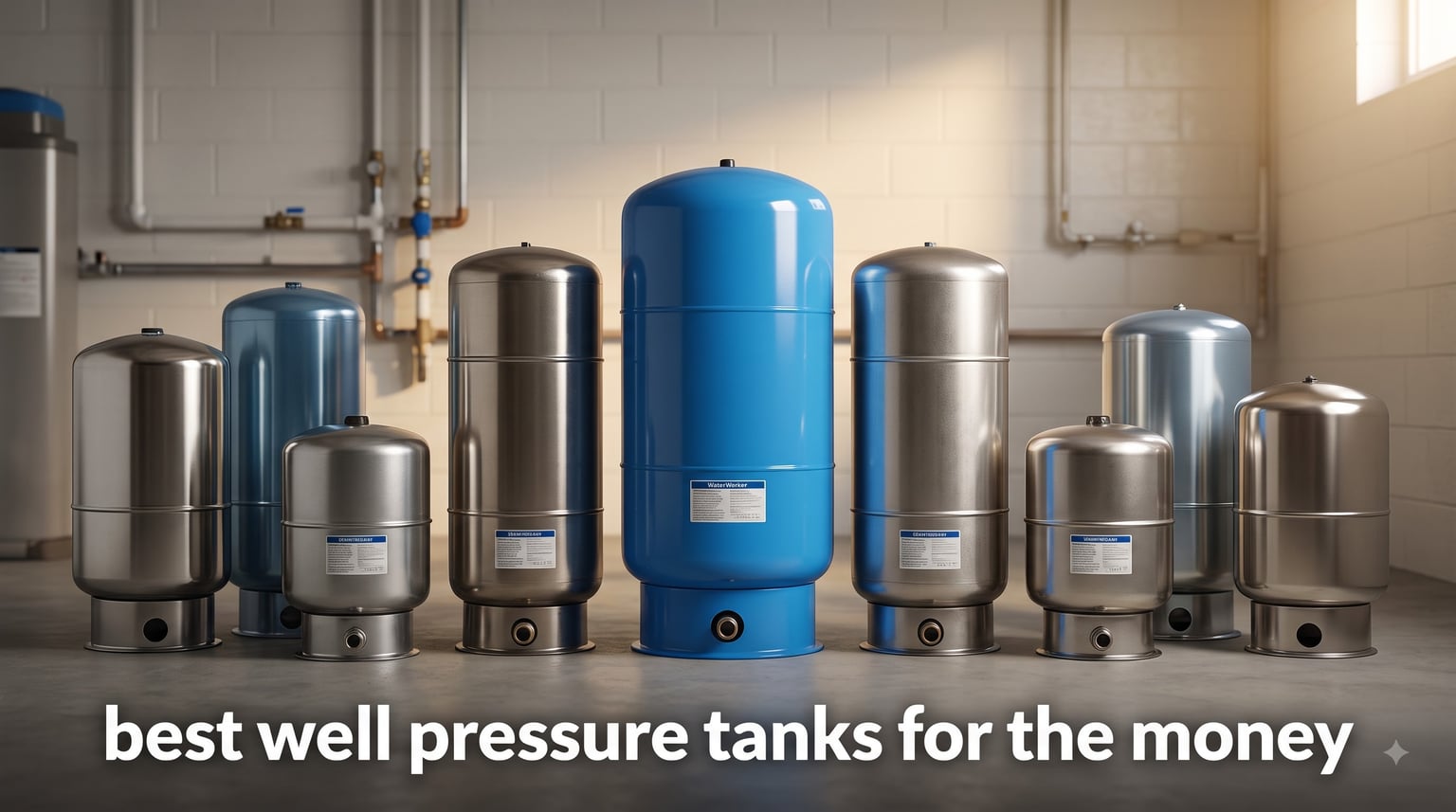 best well pressure tanks for the money