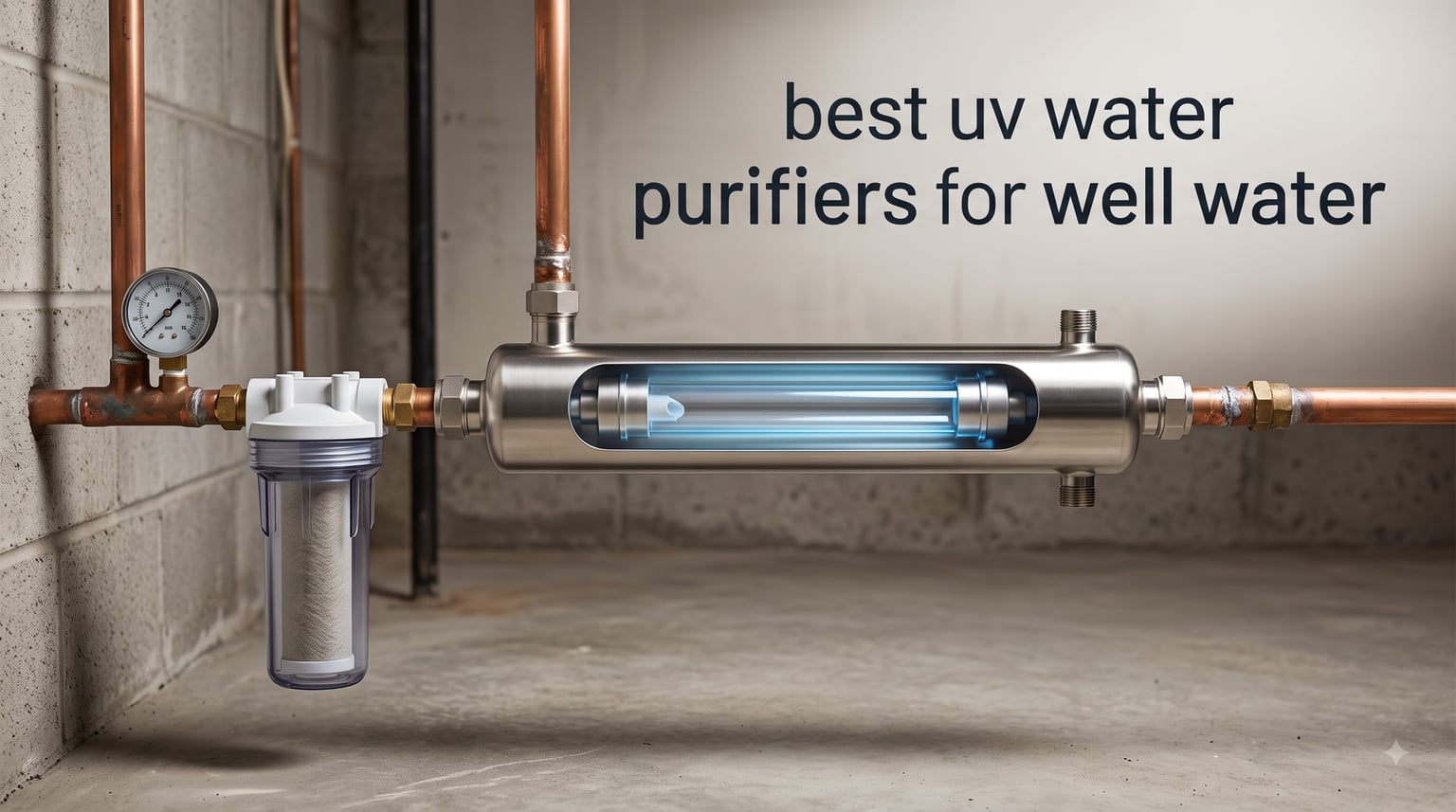 best uv water purifiers for well water