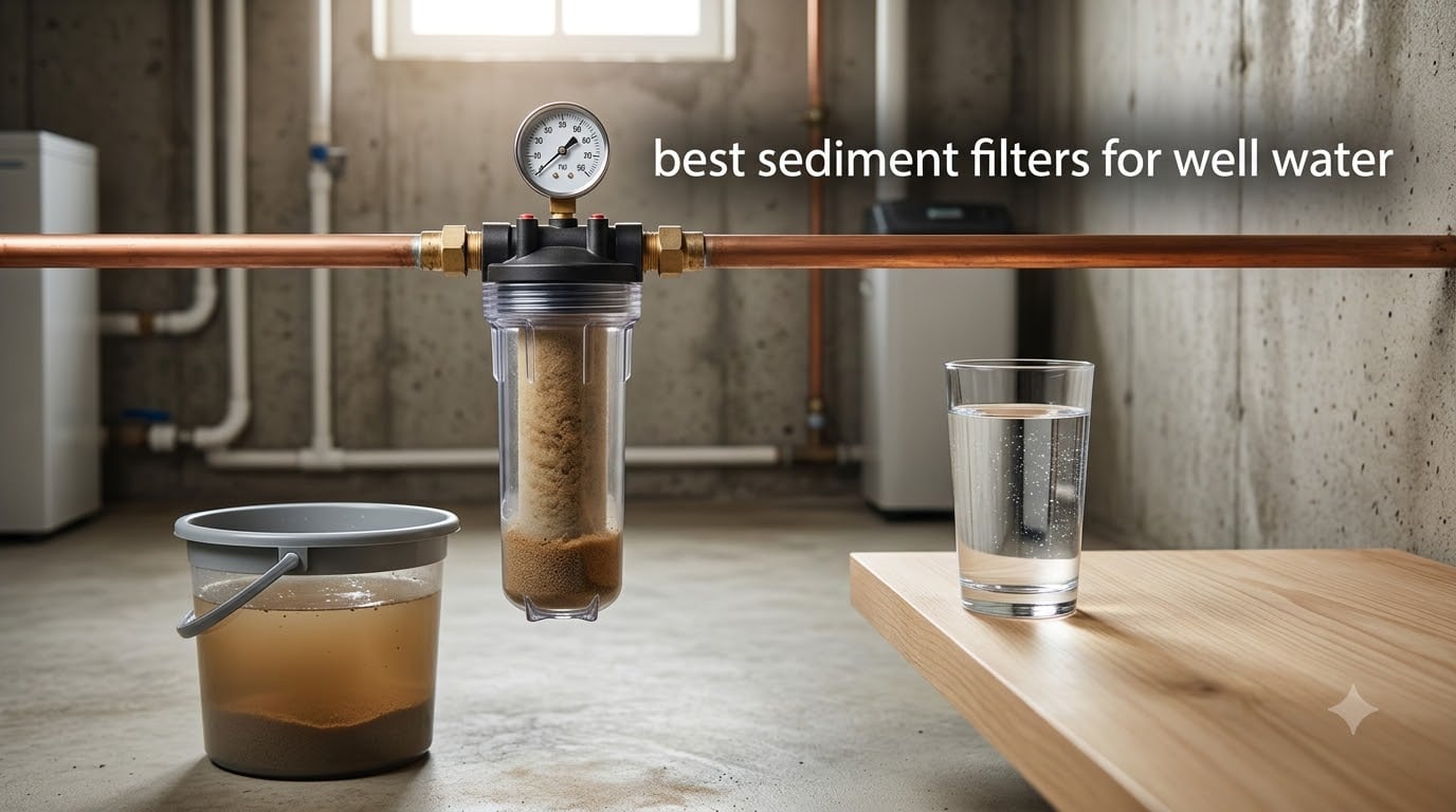 best sediment filters for well water