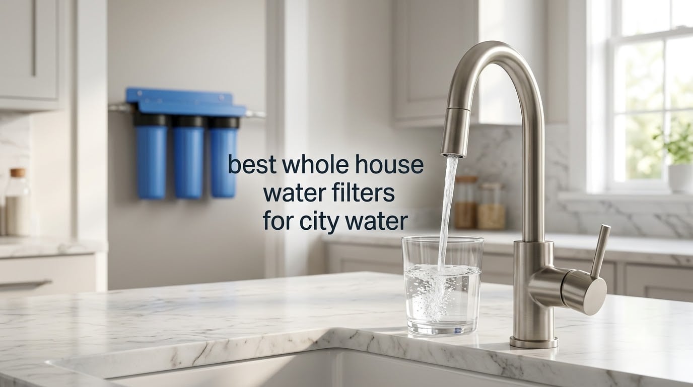 best whole house water filters for city water