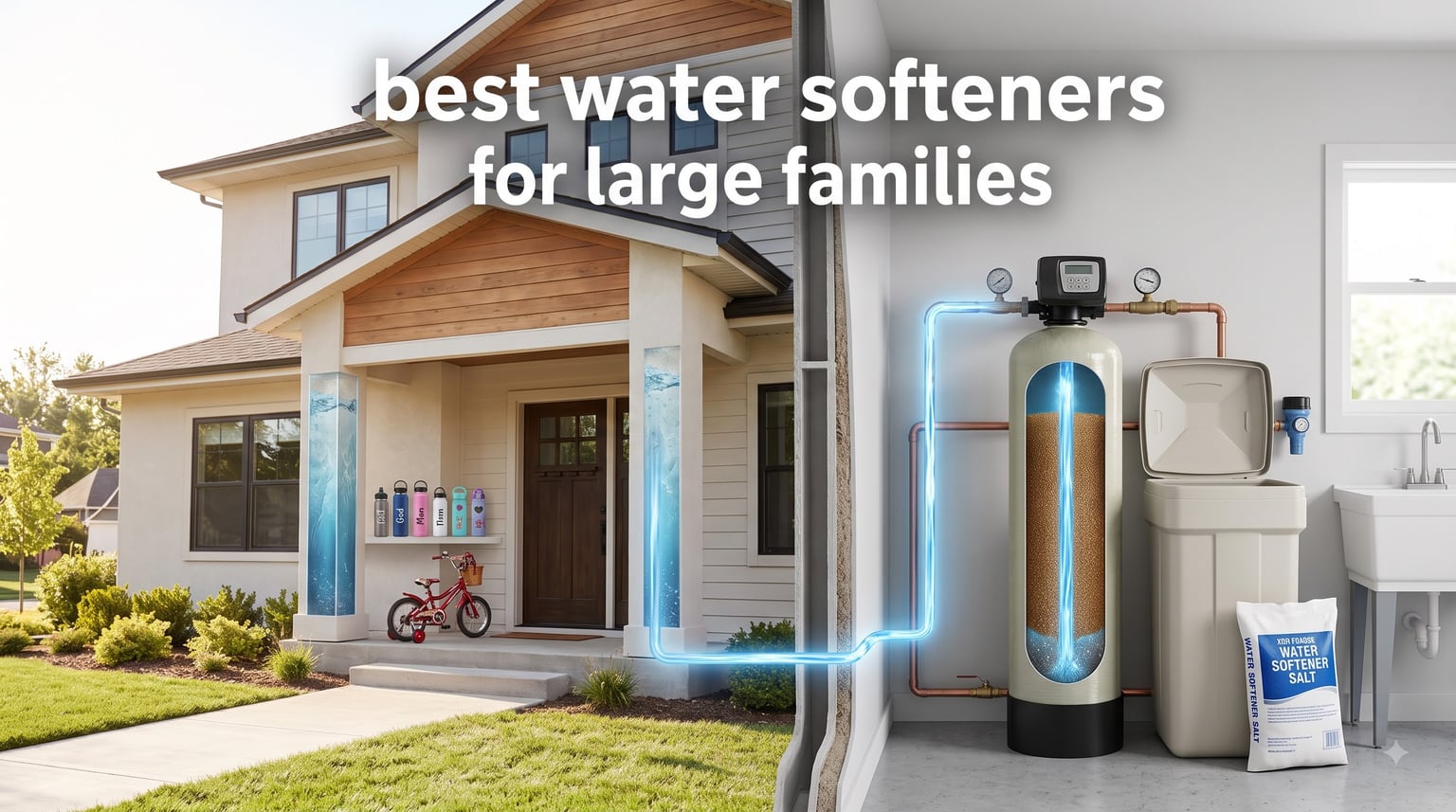 best water softeners for large families