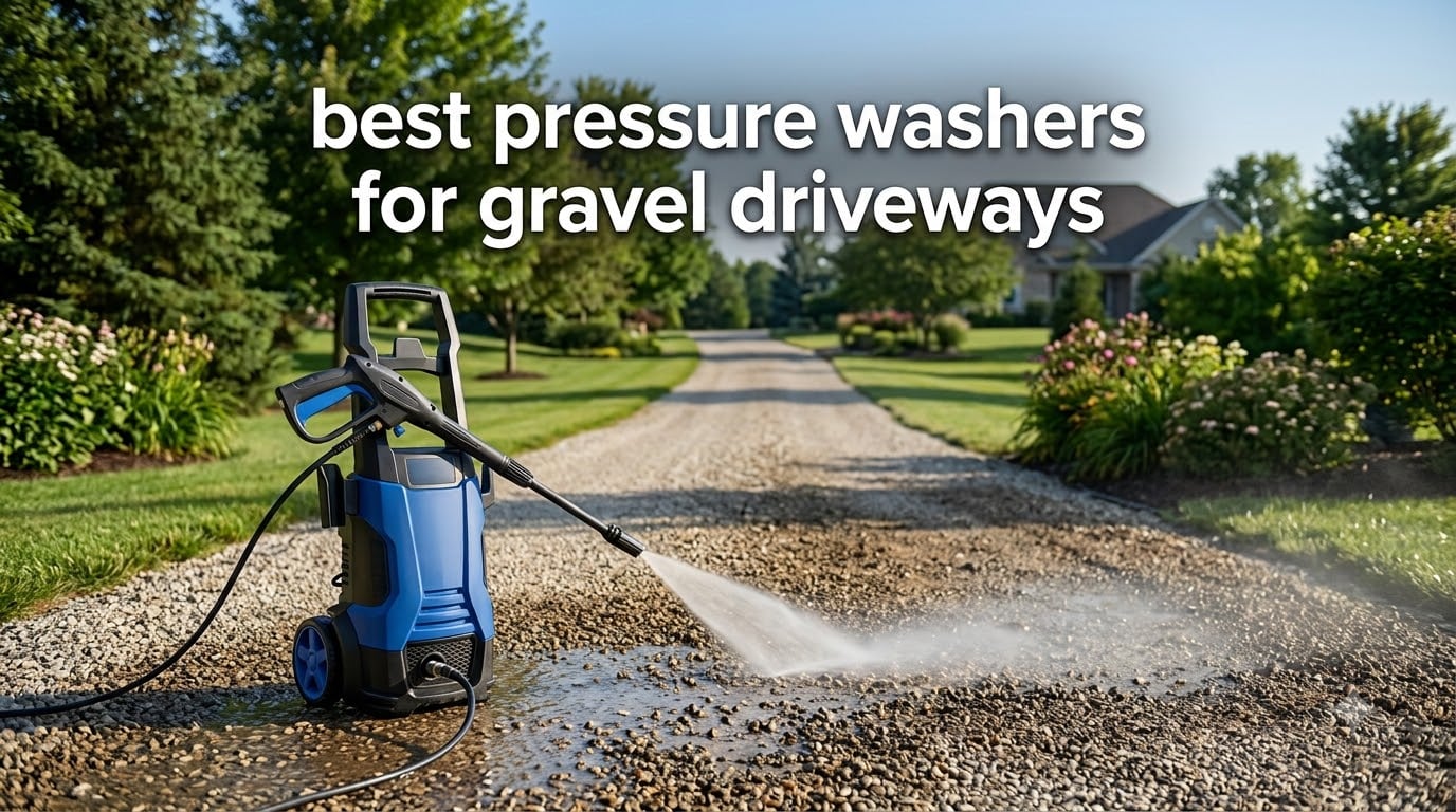 best pressure washers for gravel driveways