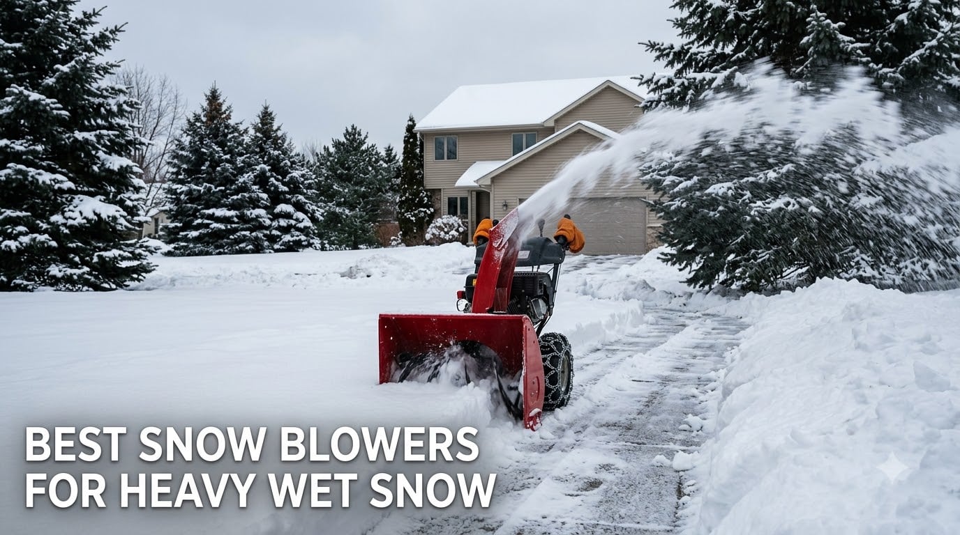 best snow blowers for heavy wet snow
