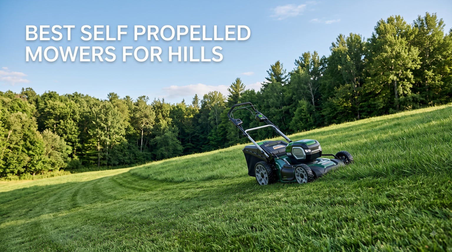 best self propelled mowers for hills