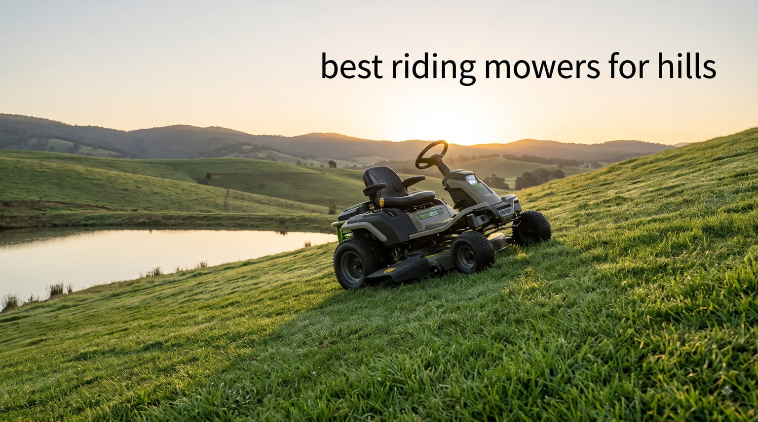 best riding mowers for hills