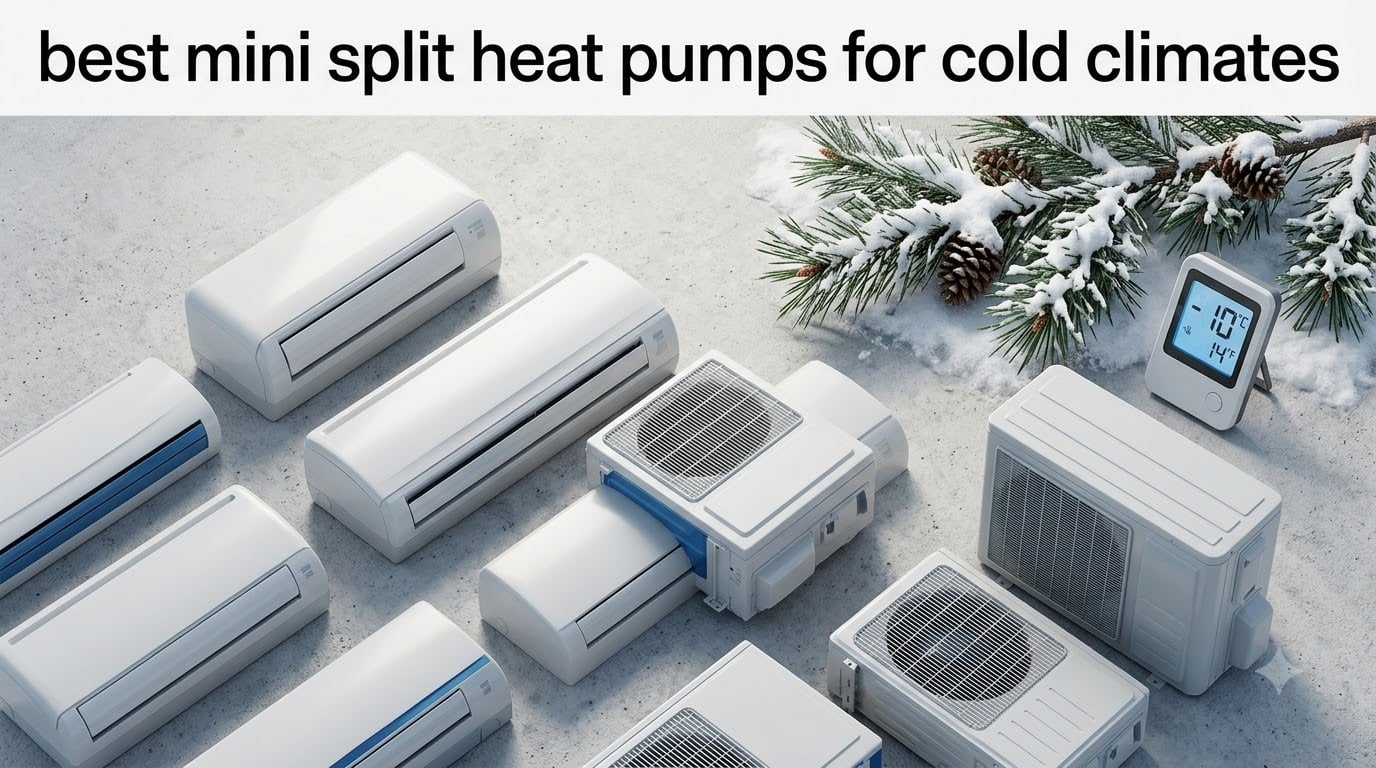 best mini split heat pumps for cold climates