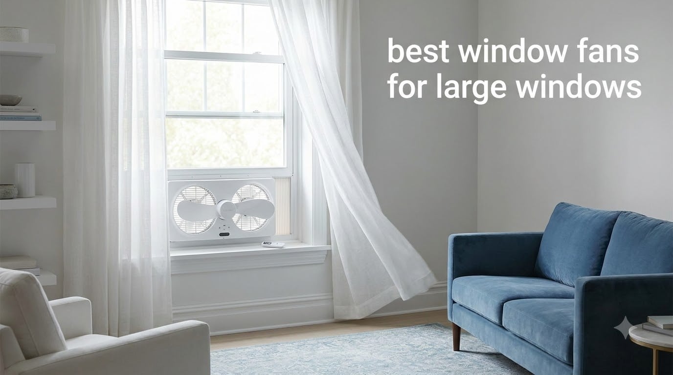 best window fans for large windows