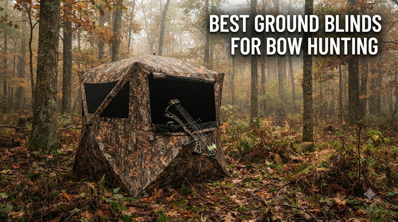 best ground blinds for bow hunting