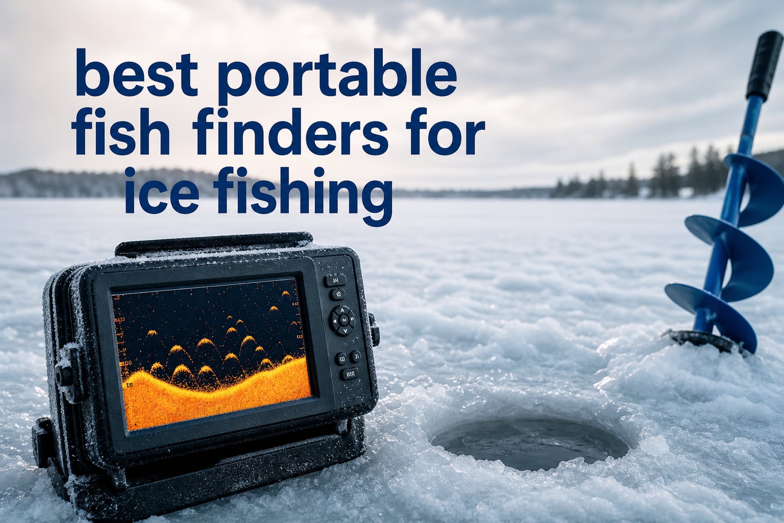 best portable fish finders for ice fishing
