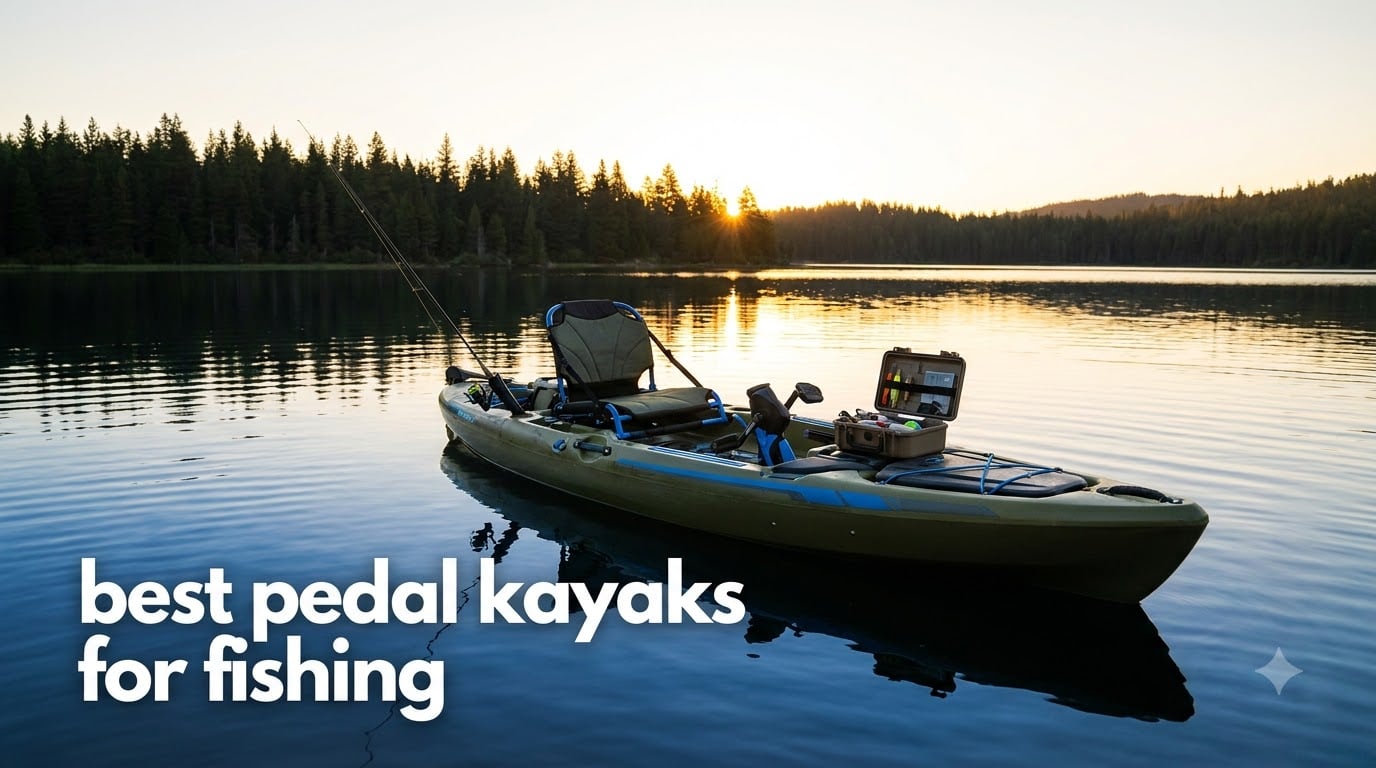 best pedal kayaks for fishing