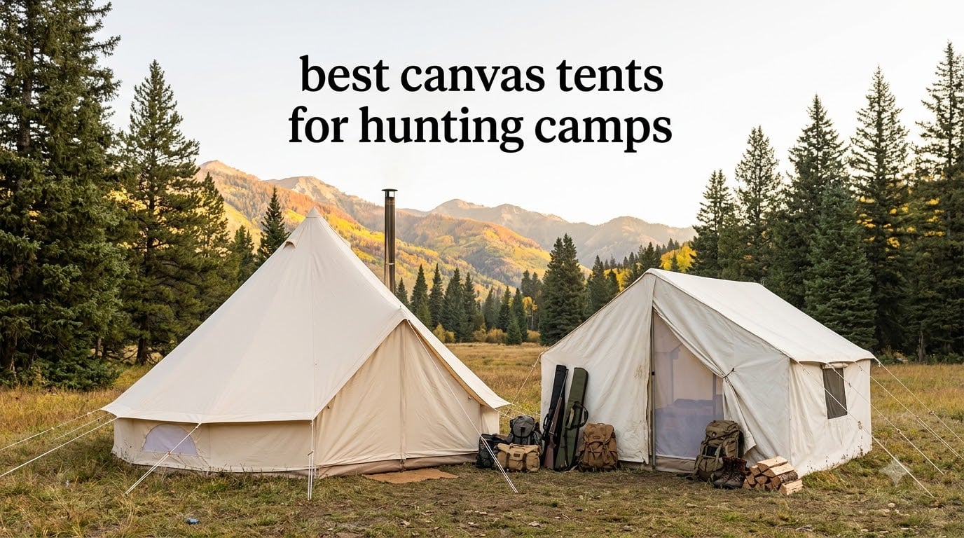 best canvas tents for hunting camps