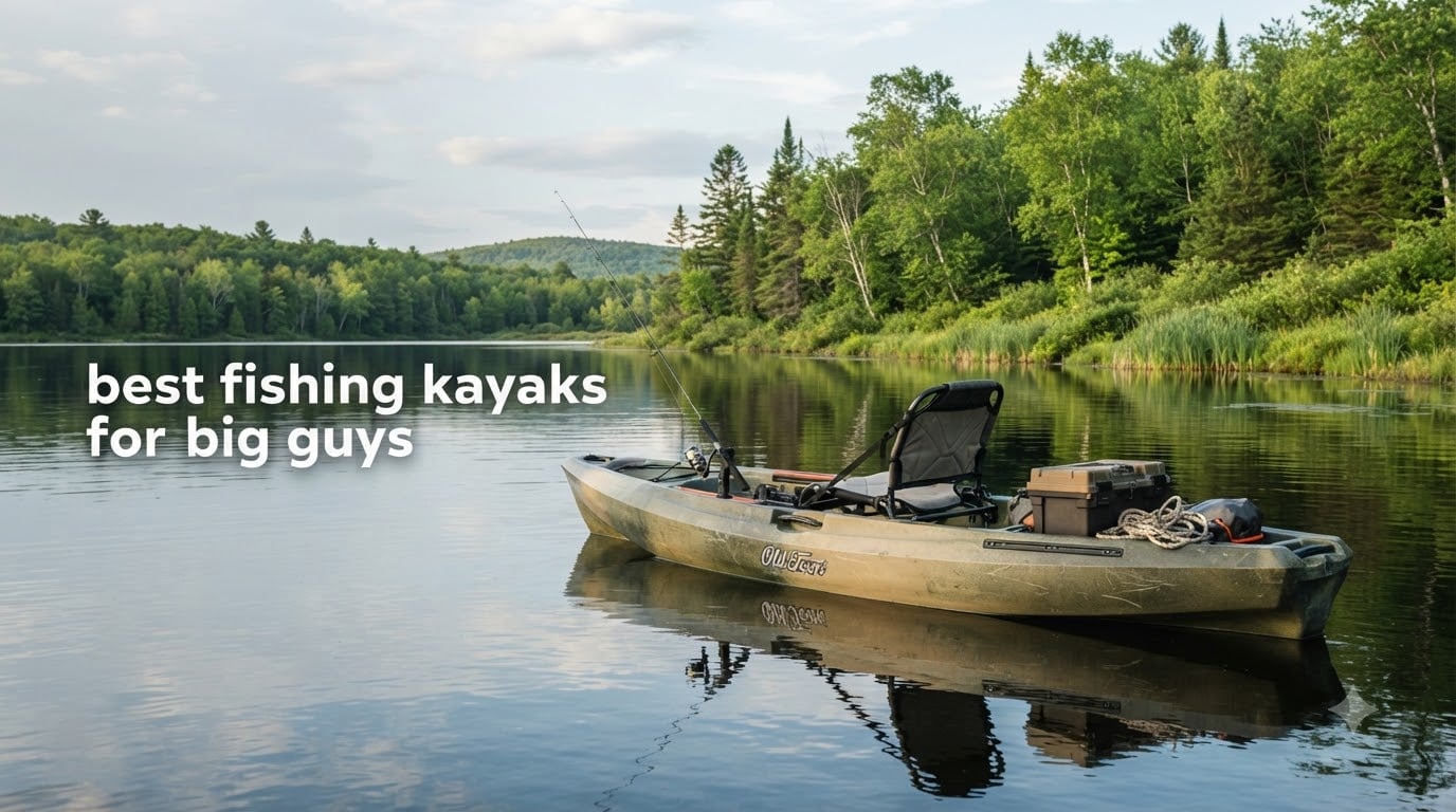best fishing kayaks for big guys