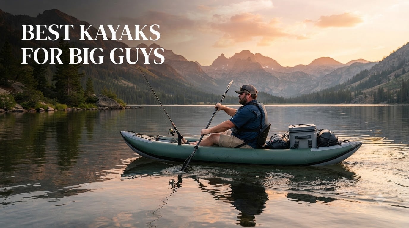 best kayaks for big guys