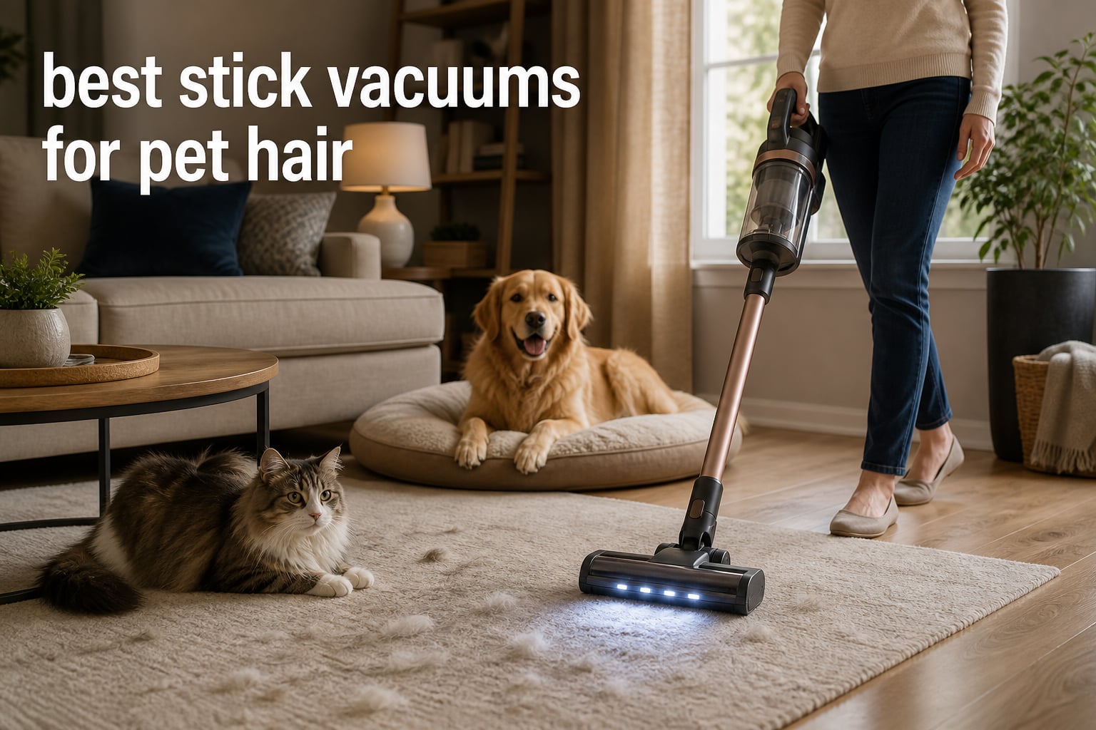 best stick vacuums for pet hair