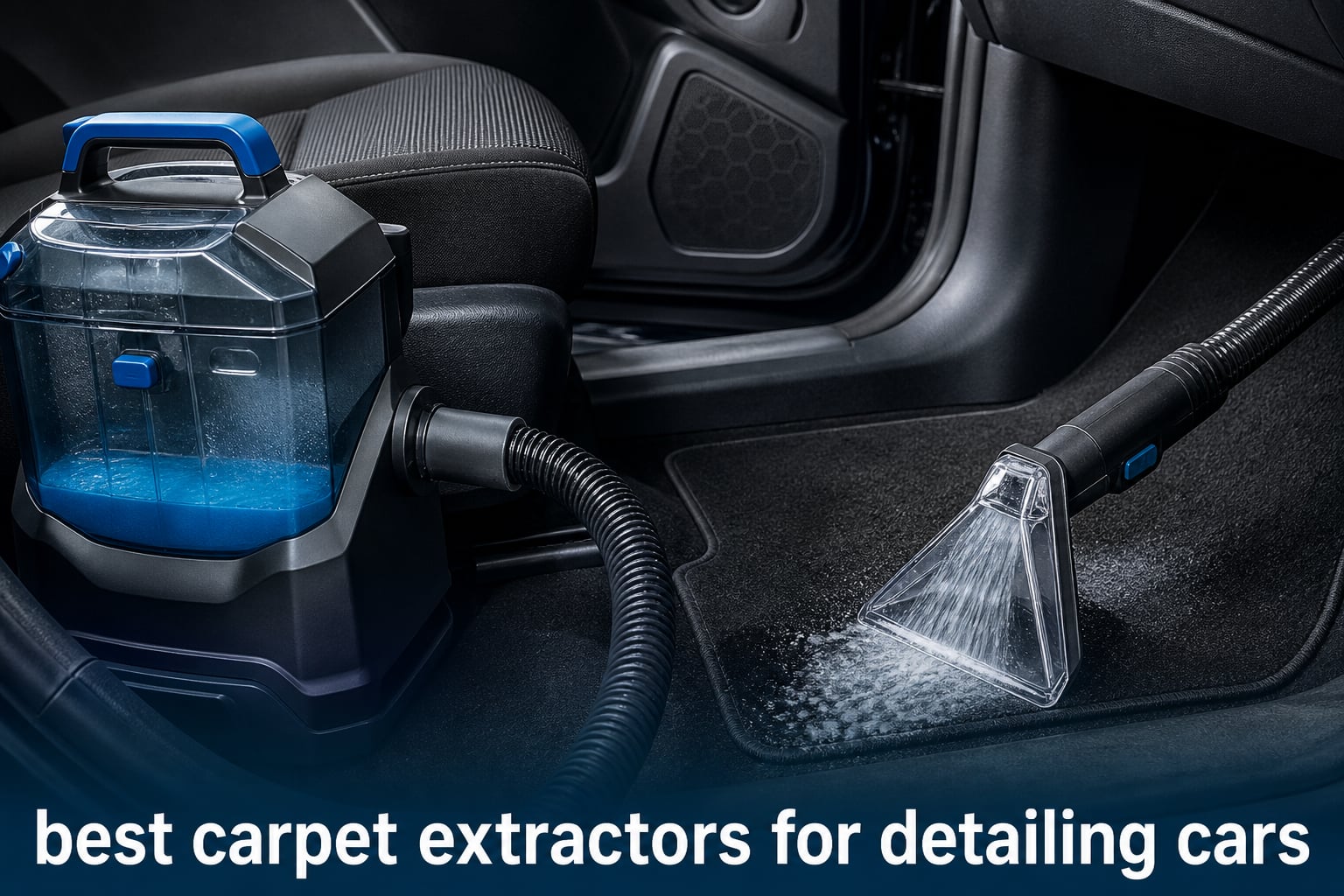 best carpet extractors for detailing cars
