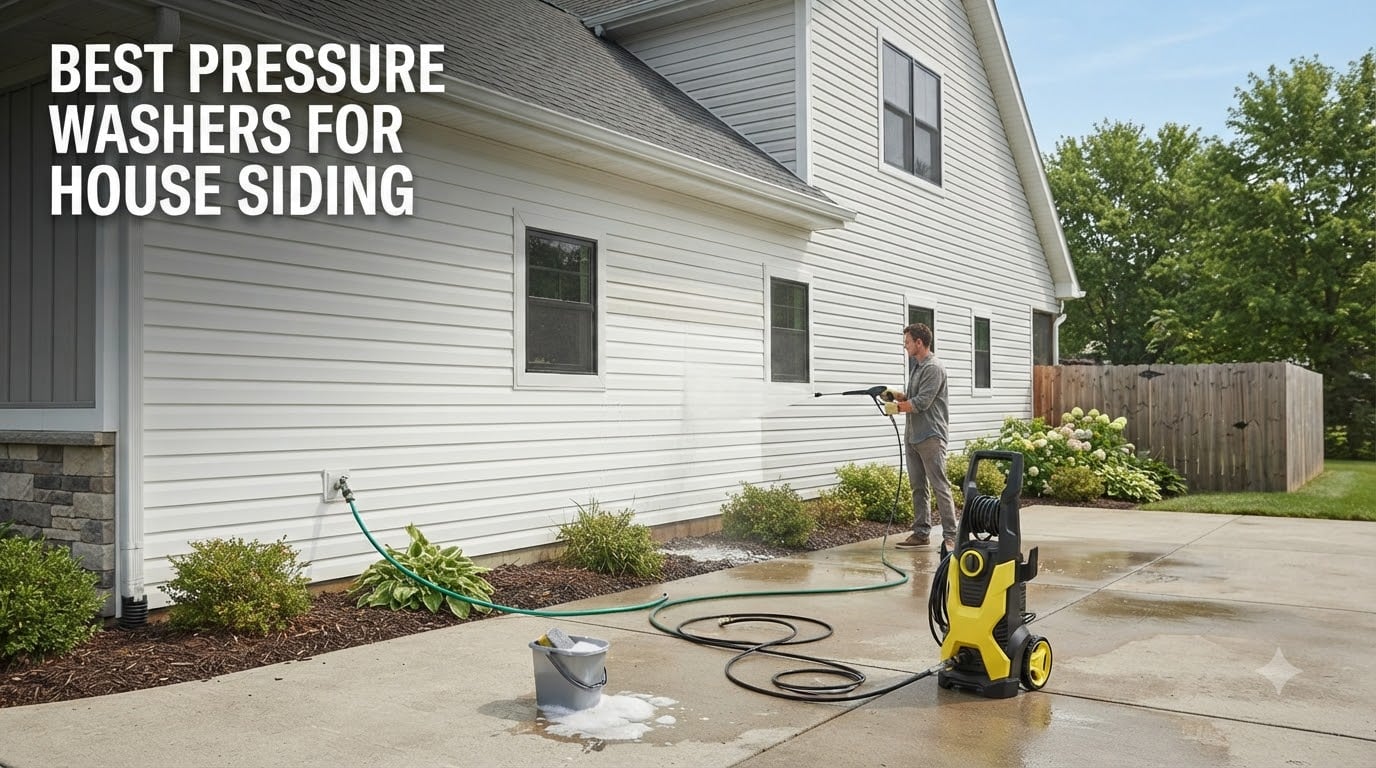 best pressure washers for house siding