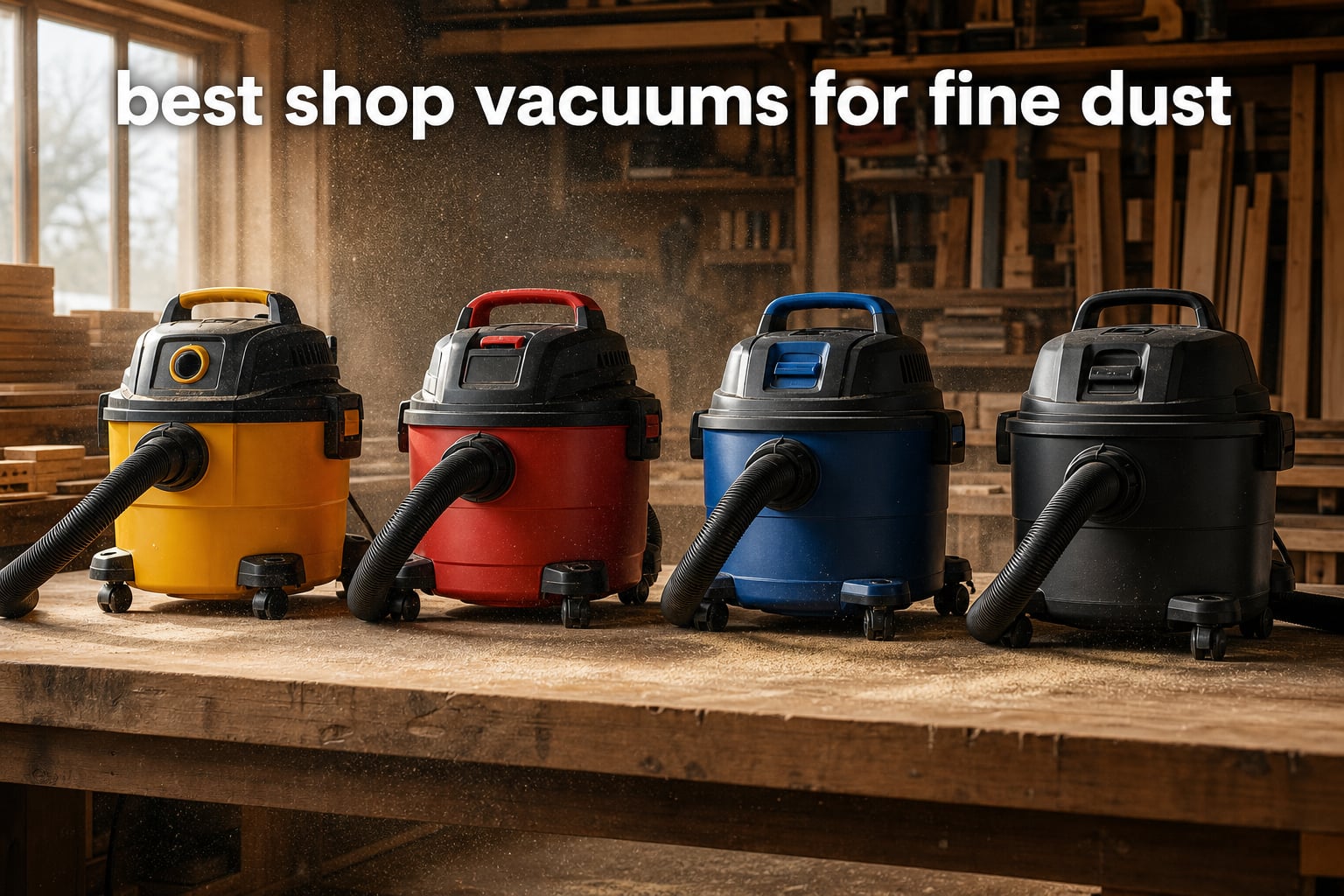 best shop vacuums for fine dust