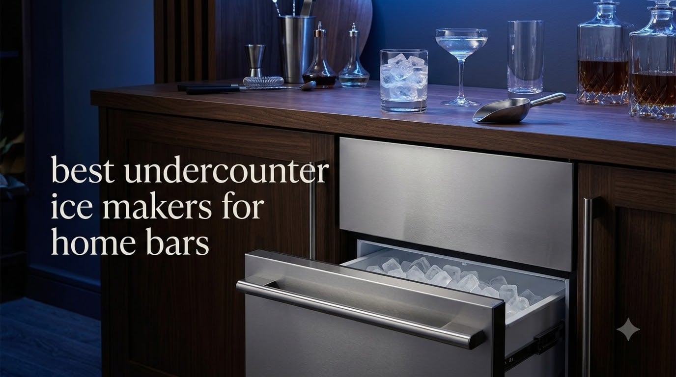 best undercounter ice makers for home bars