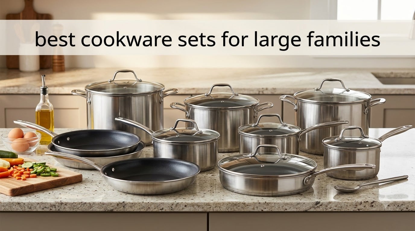 best cookware sets for large families