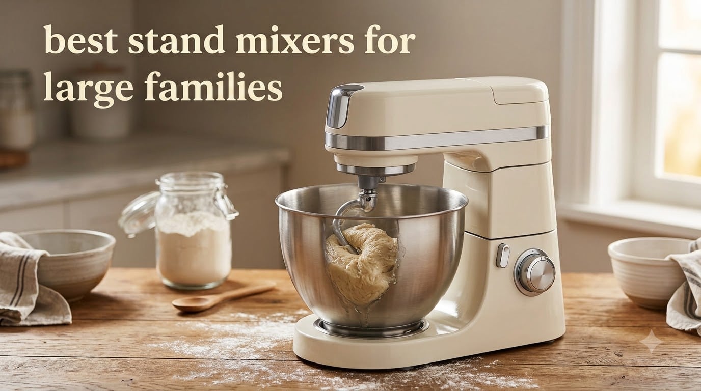 best stand mixers for large families
