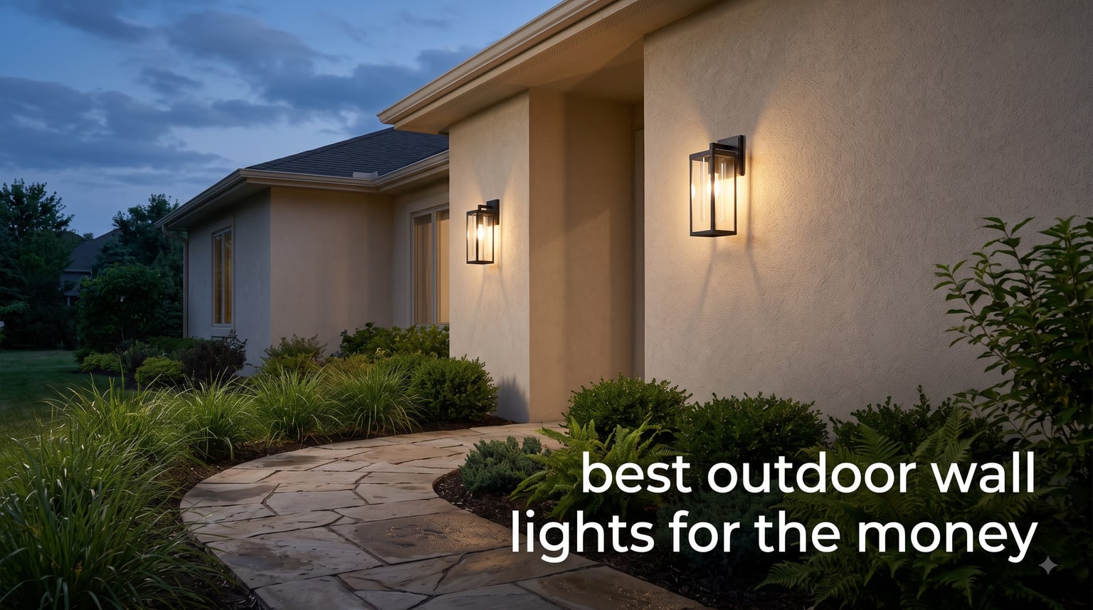 best outdoor wall lights for the money