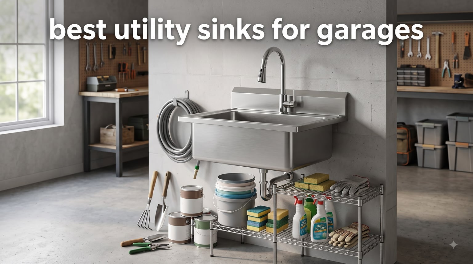 best utility sinks for garages