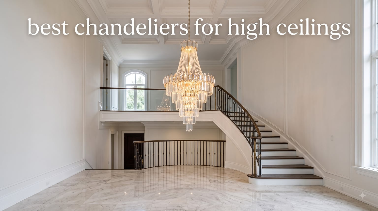 best chandeliers for high ceilings